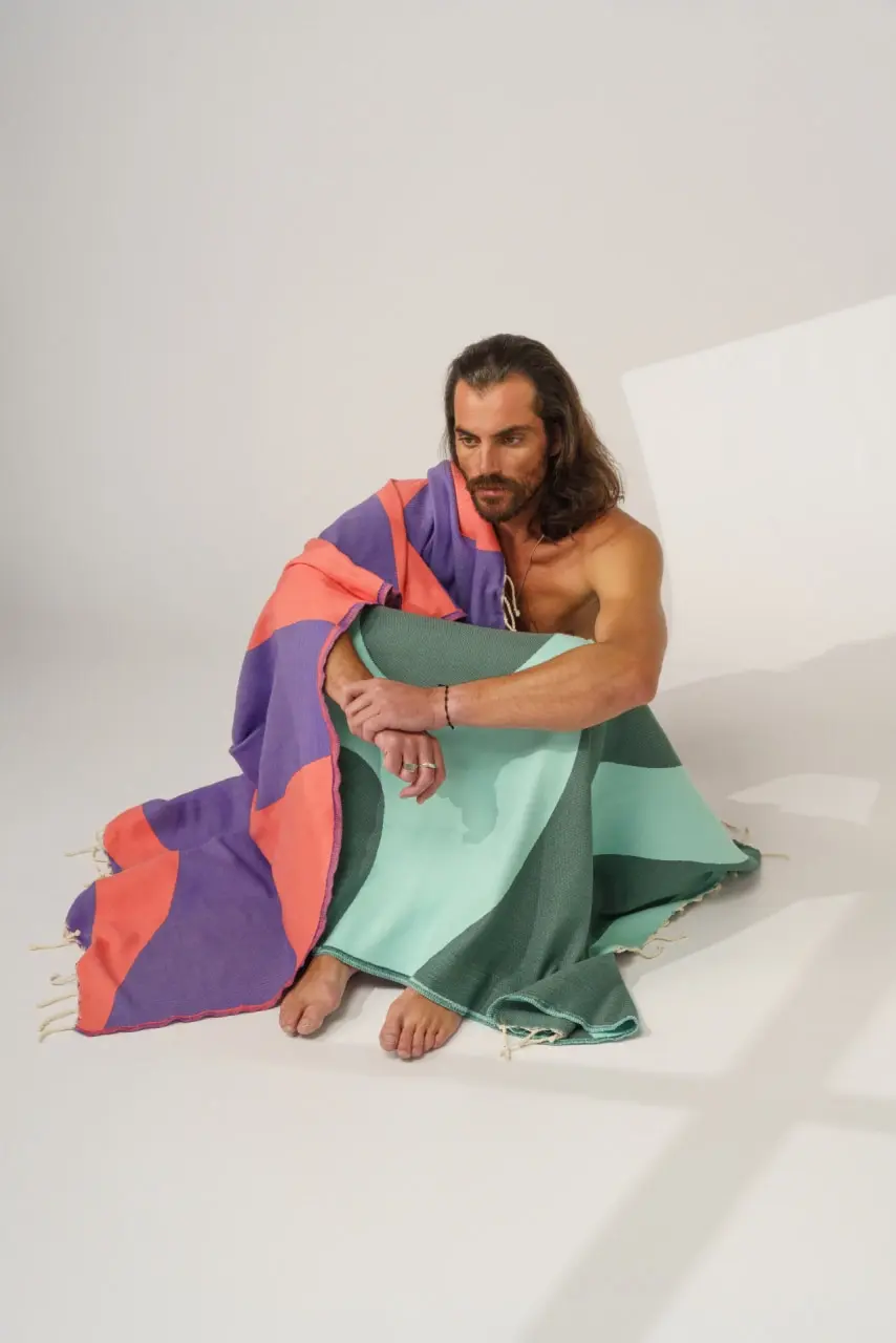 Futah - Aether Purple Beach Towel (7)