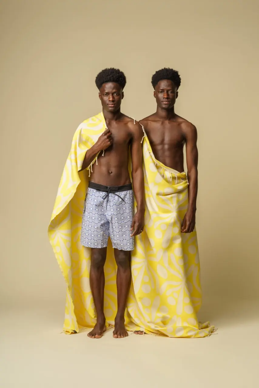 Futah - Flora Yellow XL Towel (6)