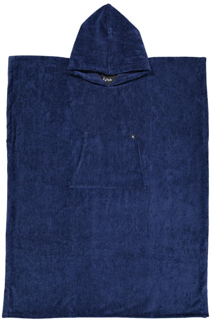 Futah Ericeira Blue Terry Poncho 