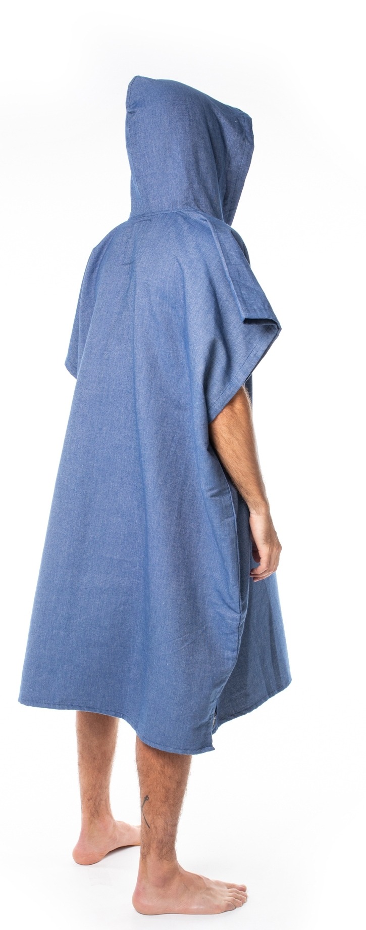 Futah - Ericeira Blue Poncho  (2)