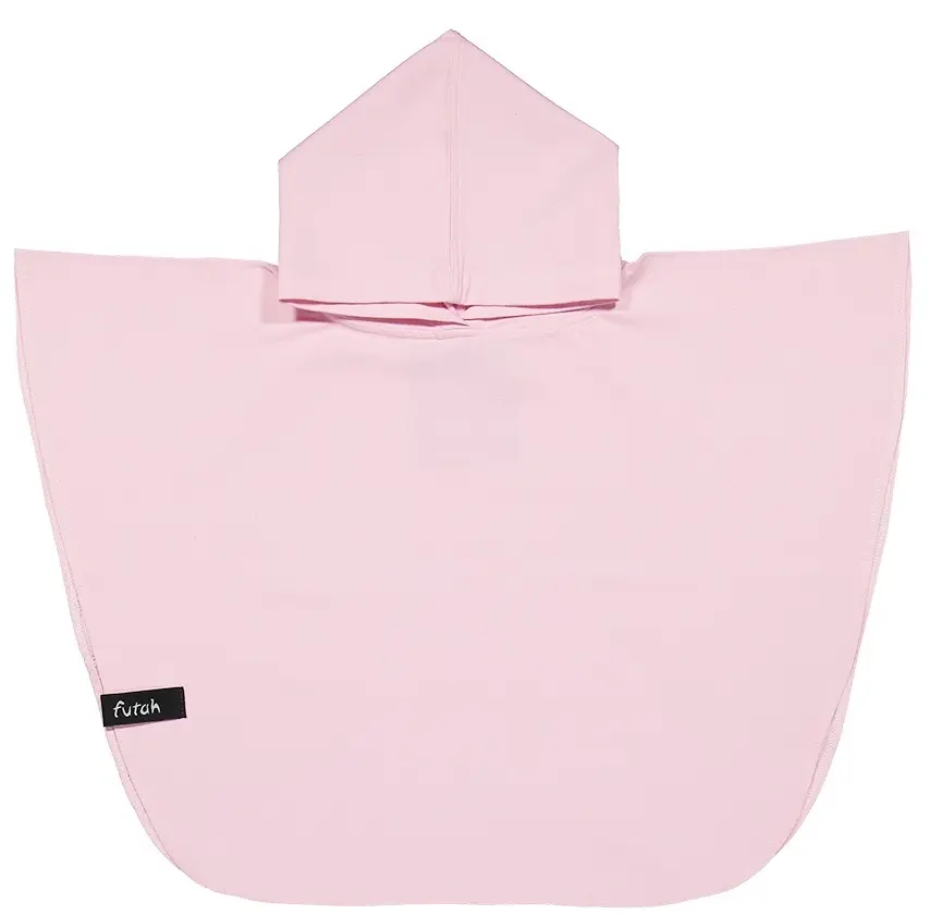 Futah - Ericeira Pink Baby Poncho (1)