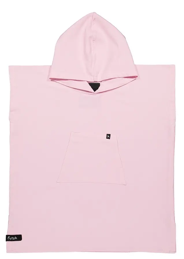 Futah - Ericeira Pink Kids Poncho  (1)