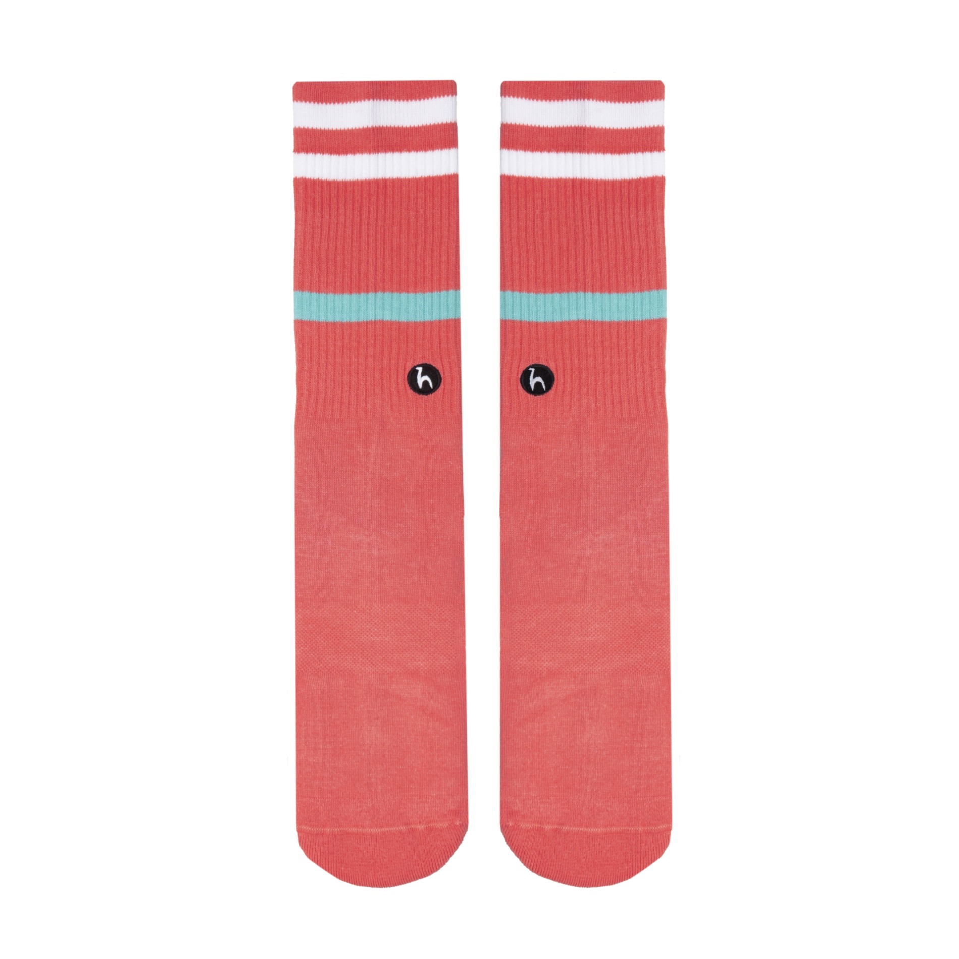 Futah - Stripes Coral Socks (2)