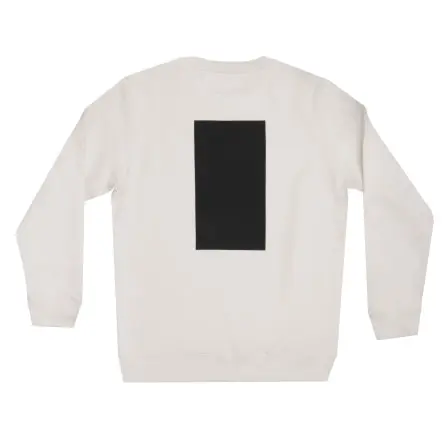 White Organic Cotton Sweatshirt - Lisboa (2)