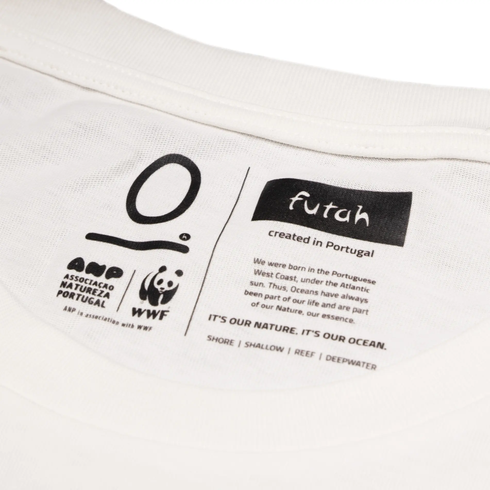 Futah - White Organic Cotton T-Shirt - Lisboa (4)