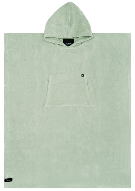 Futah Ericeira Green Terry Poncho 
