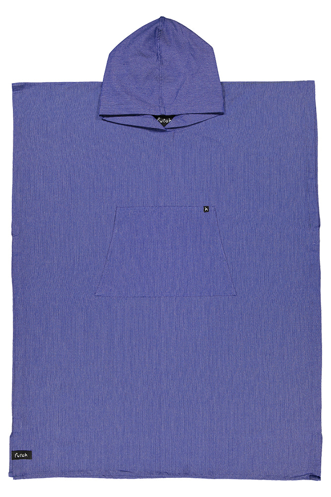 Futah - Ericeira Blue Poncho  (1)
