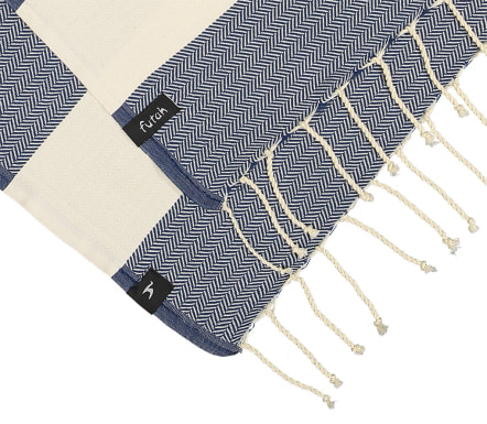 Bedu Blue Beach towel  (2)