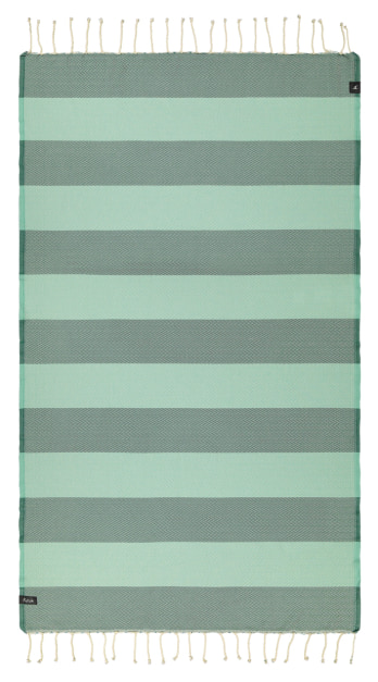 Bedu Green & Green Beach towel  (2)