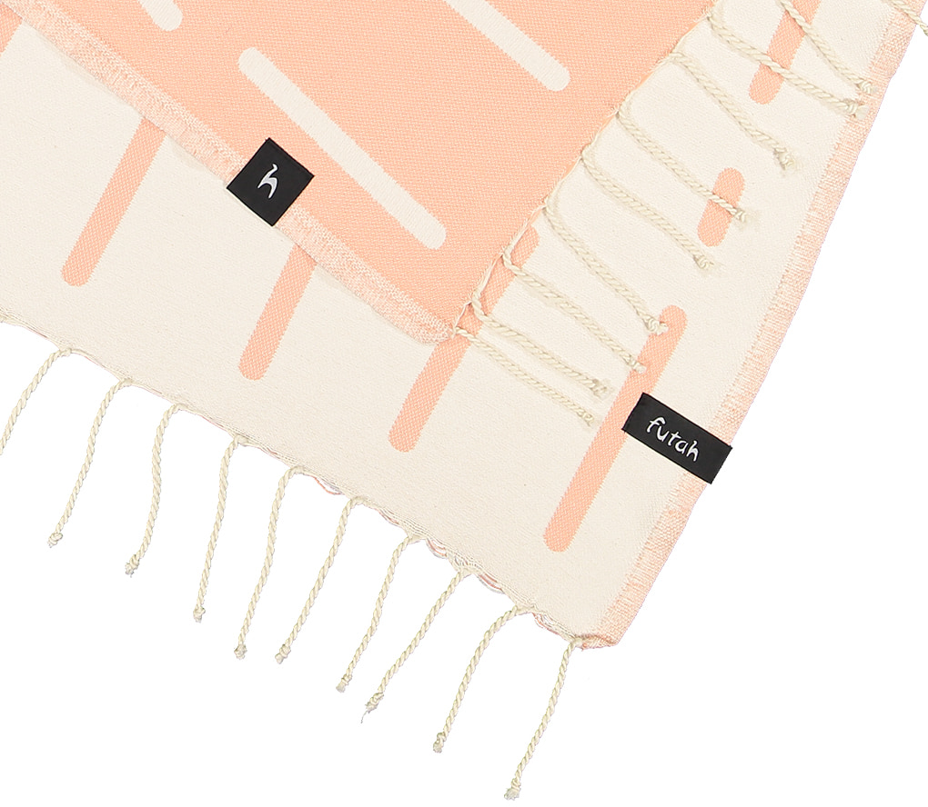 Futah - Nefua Coral  Beach Towel (3)