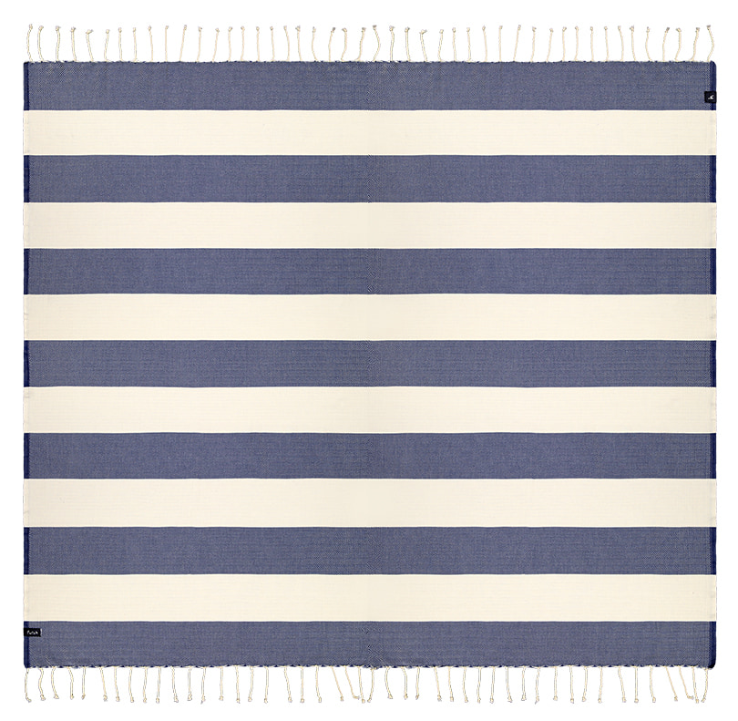Futah - Bedu Blue Beach Blanket (1)