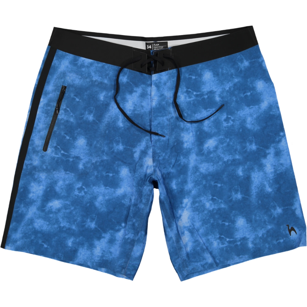 Futah - Tie Dye Ocean Blue Boardshorts (1)