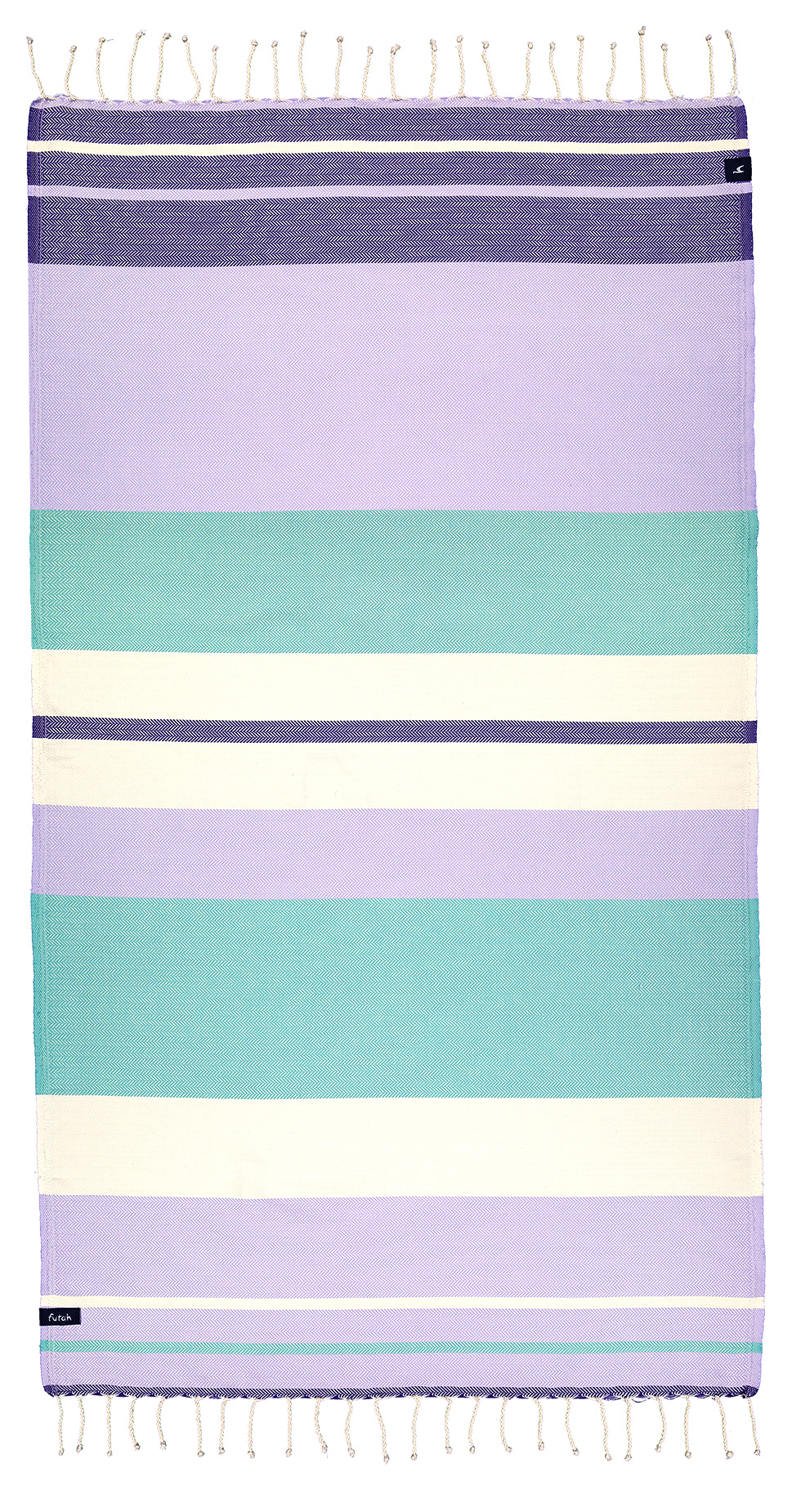 Futah - Papua Purple Beach Towel (1)
