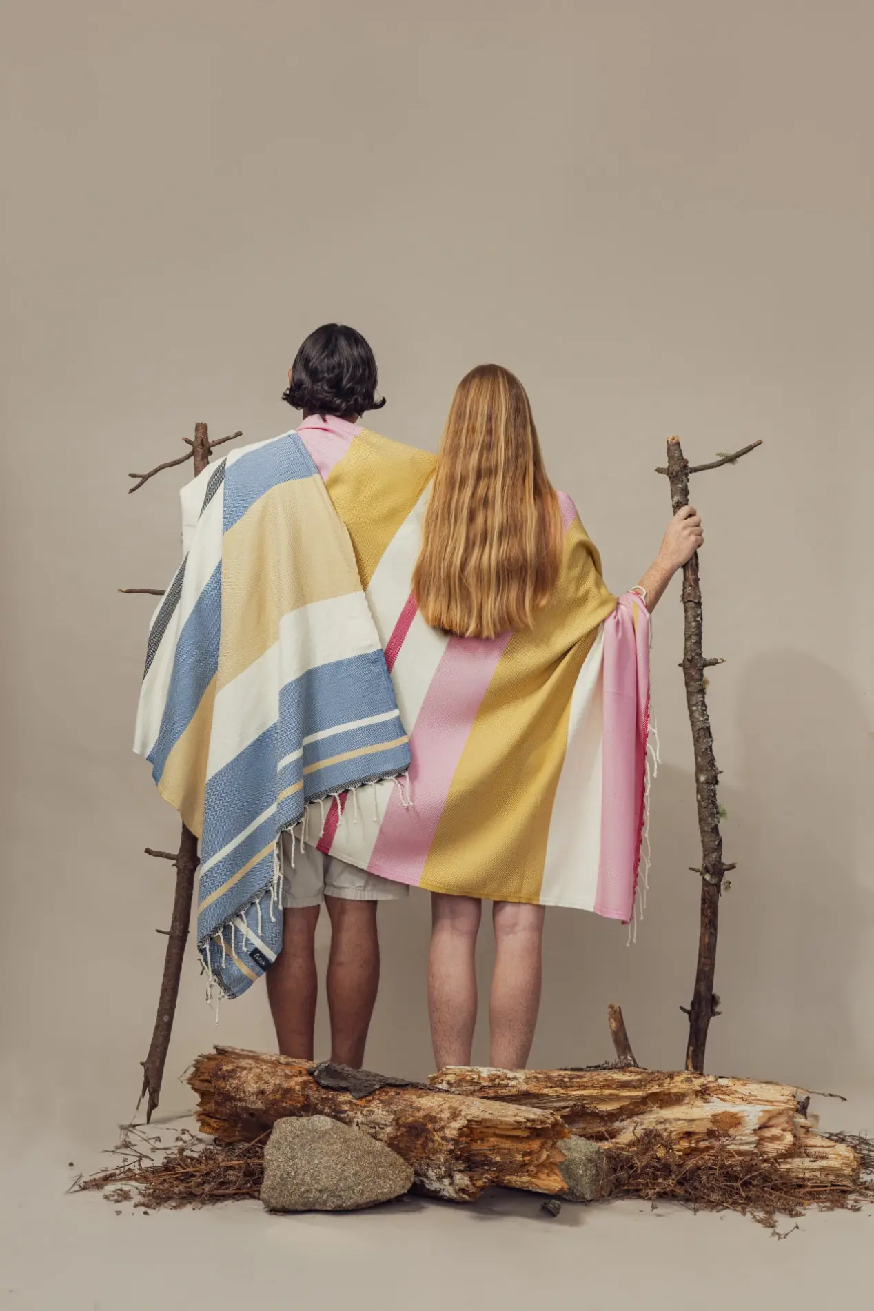 Futah - Papua Blue Beach Towel (3)