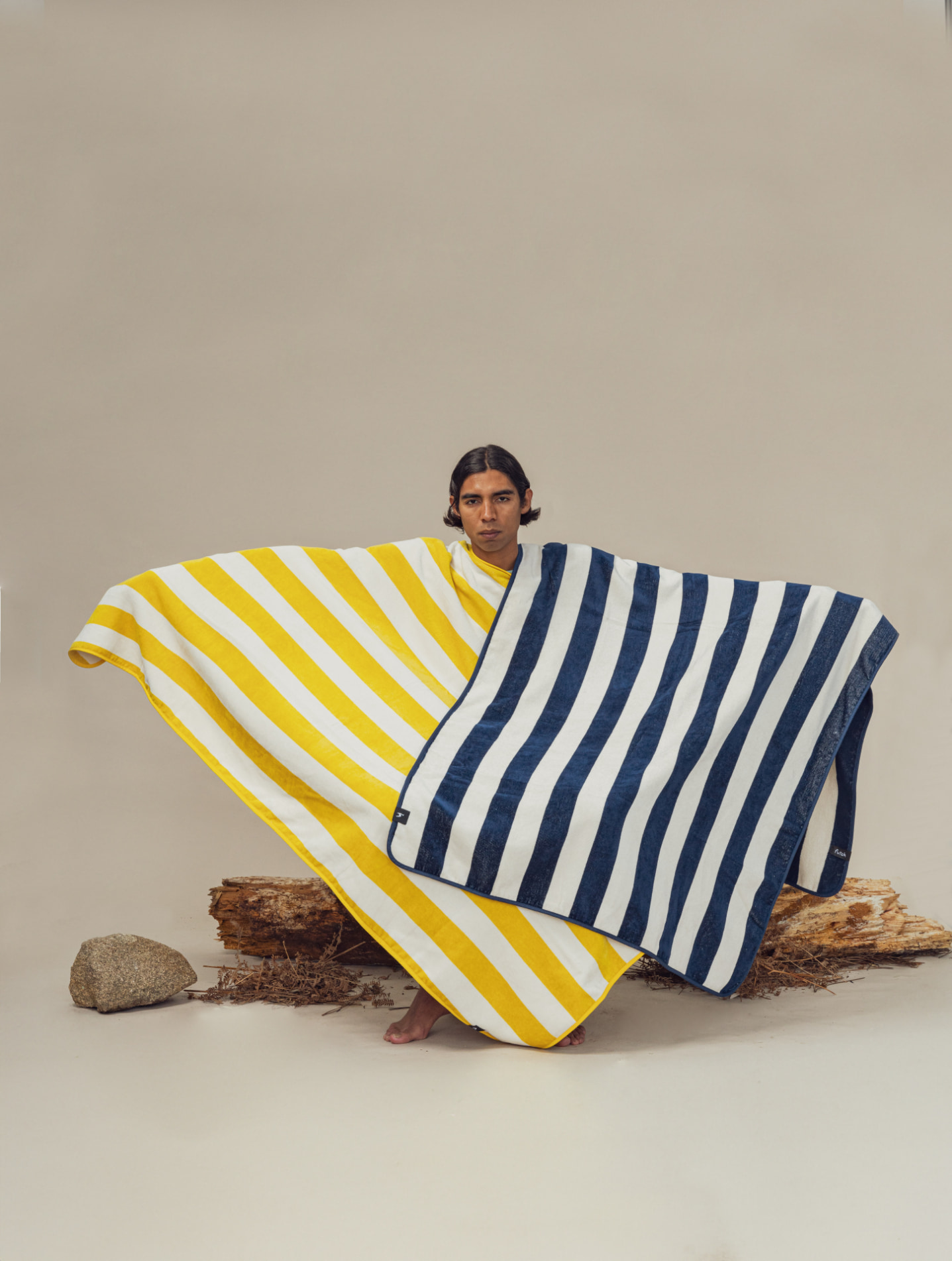 Futah - Bedu Mustard Terry Towel  (2)
