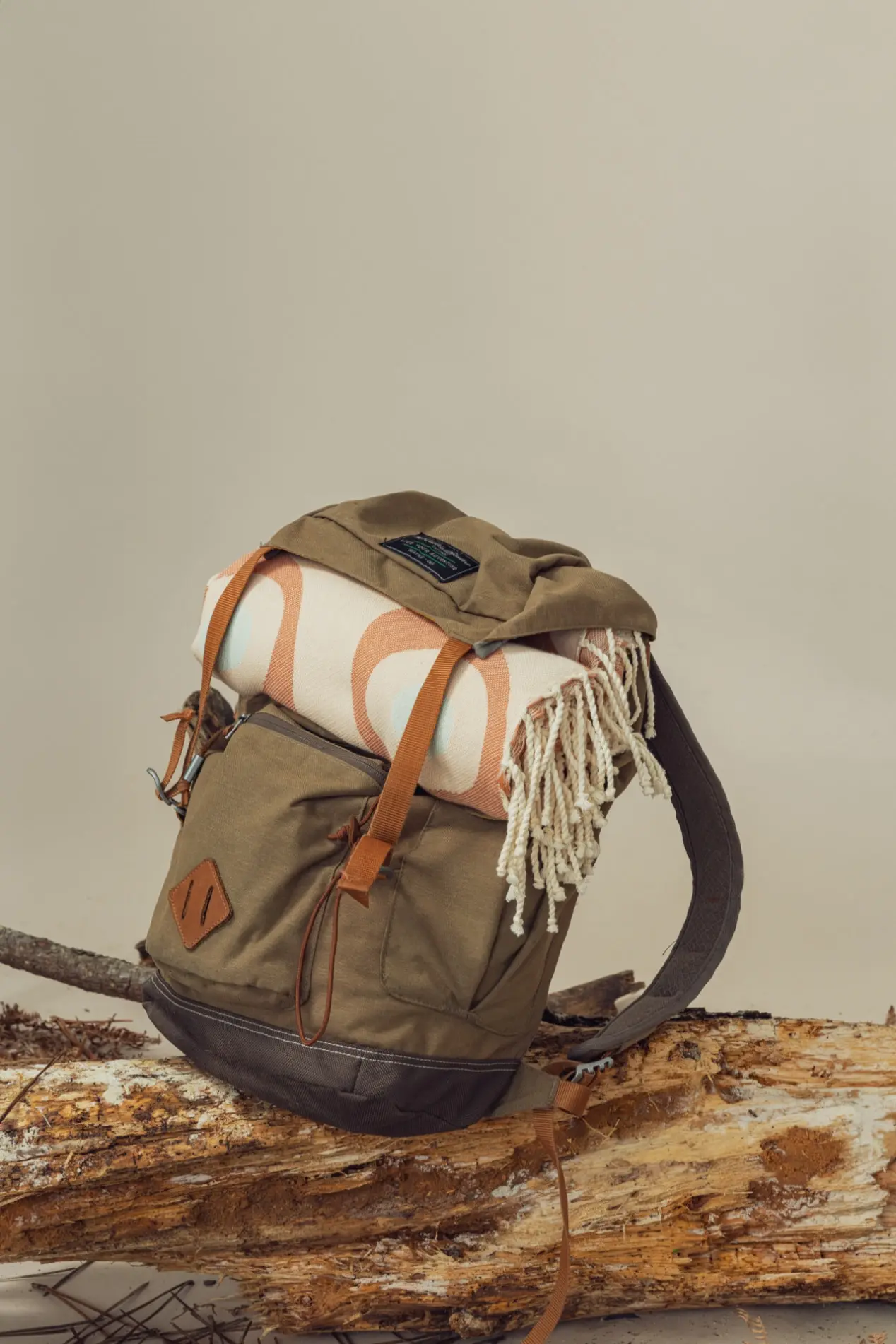 Futah - Daintree Apricot Beach Towel (3)