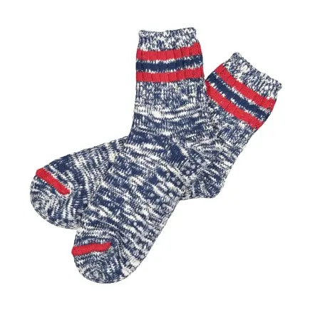 Blue Flamé Cotton Socks (2)