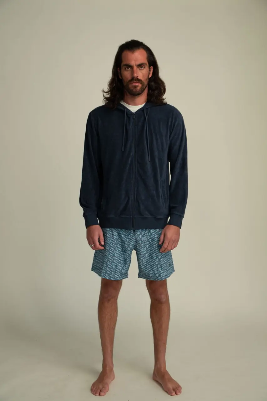 Futah - Terry Hoodie Blue (3)