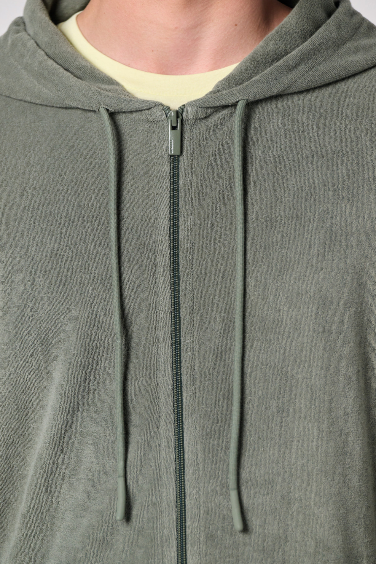 Futah - Terry Hoodie Khaki (2)