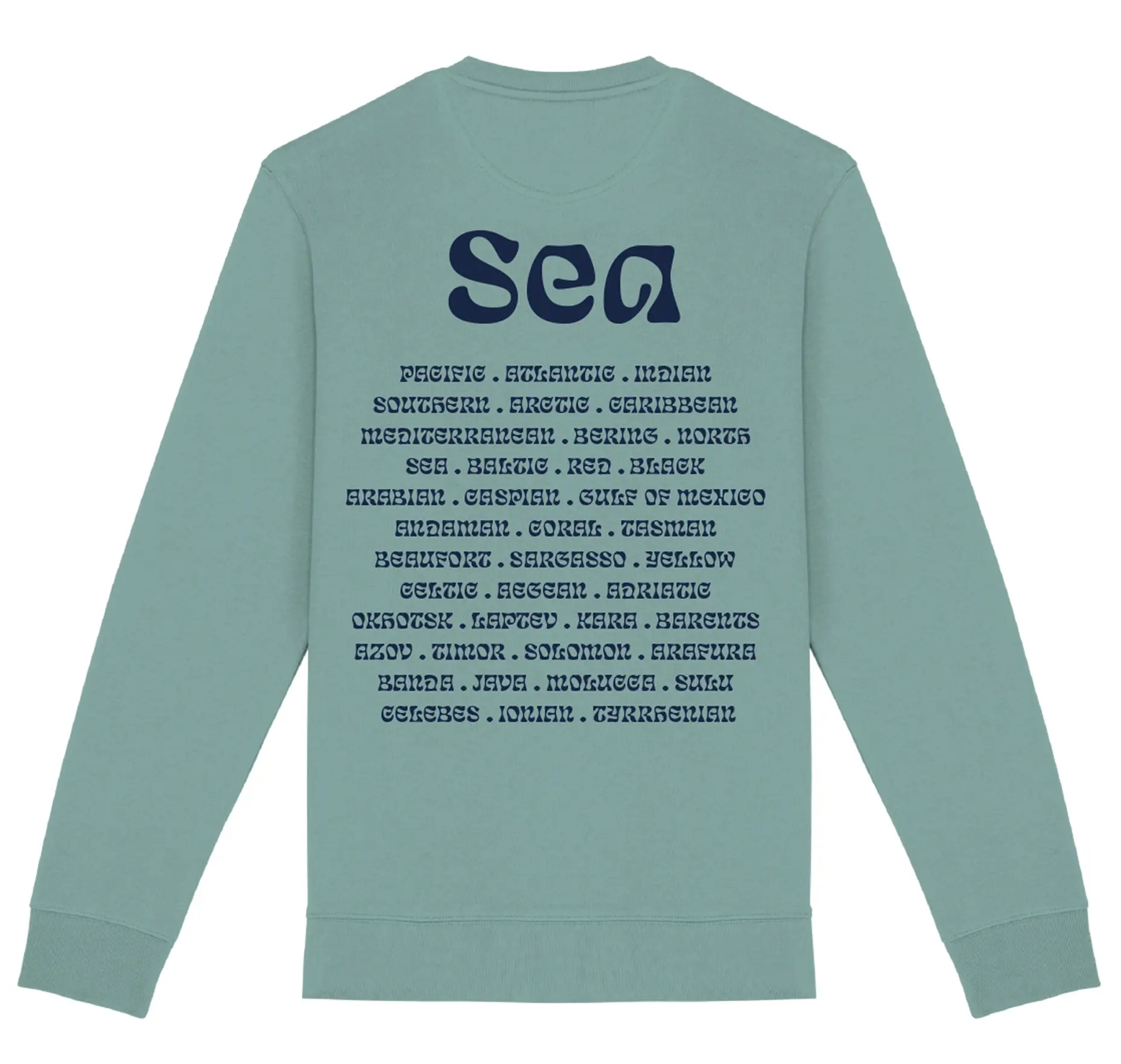 Futah - Organic Cotton Sweatshirt - Sea (3)