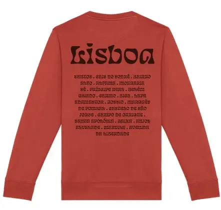 Organic Cotton Sweatshirt - Lisboa
