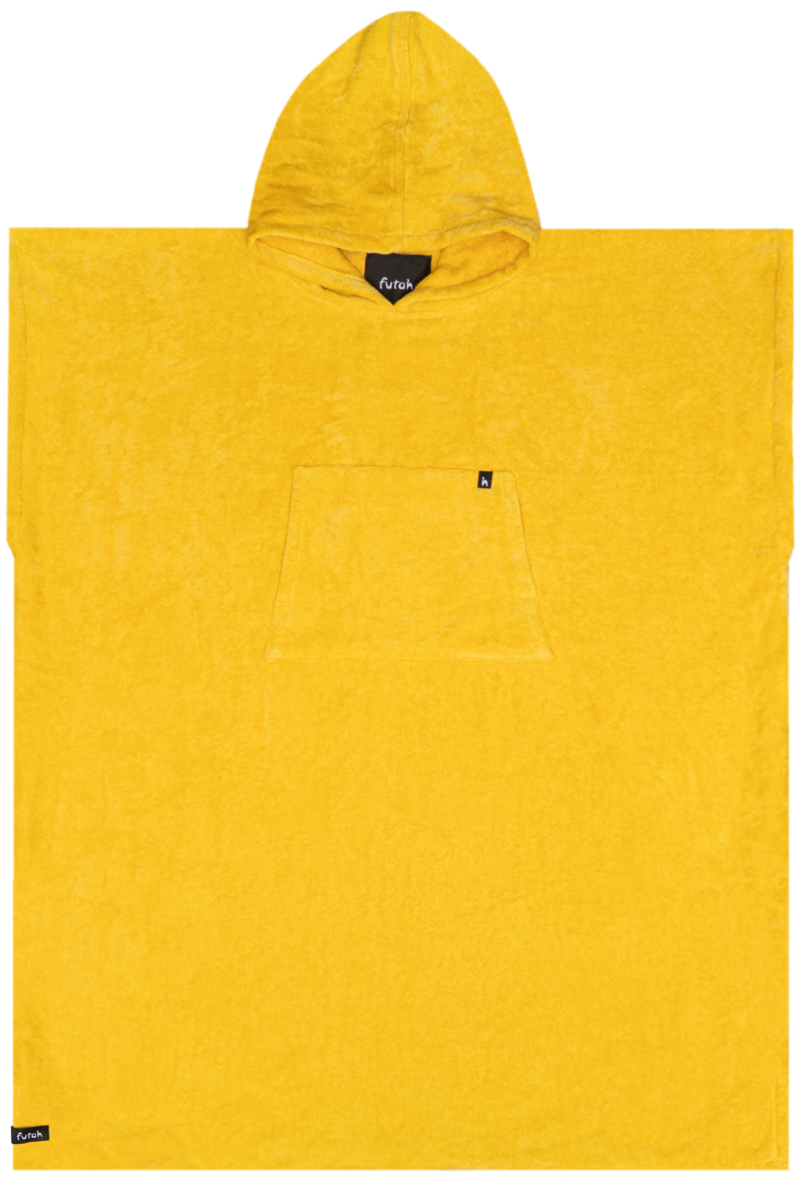 Futah - Ericeira Mustard Terry Poncho (1)