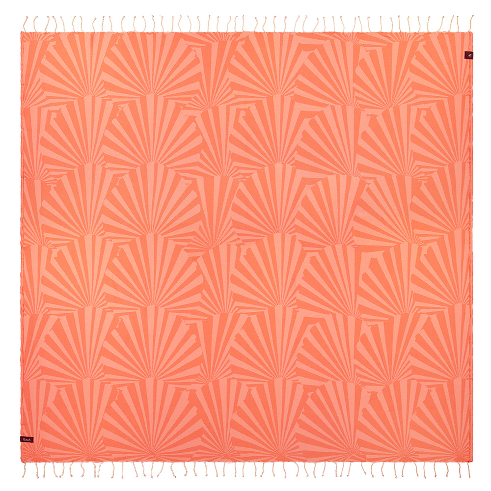 Futah - Taiga Coral Beach Blanket (2)