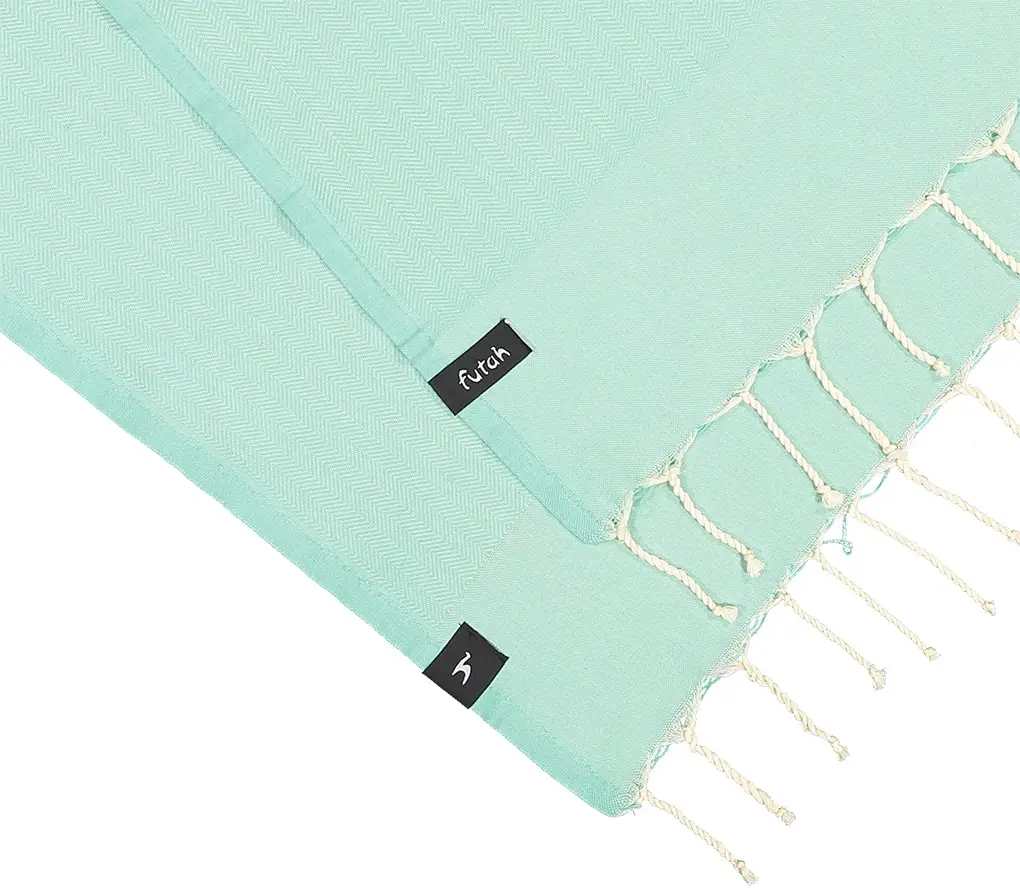 Futah - Ericeira Sea Green Beach Towel (2)