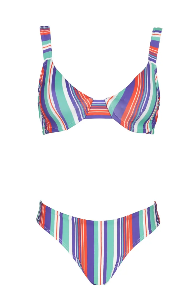 Futah - Papua Purple & Water Bikini Bralette (2)