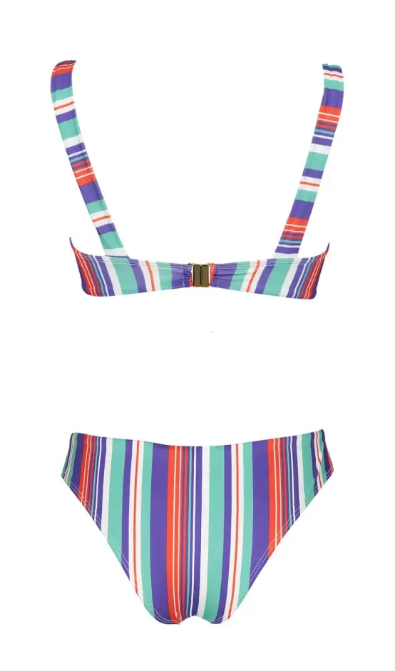 Futah - Papua Purple & Water Bikini Bralette (3)