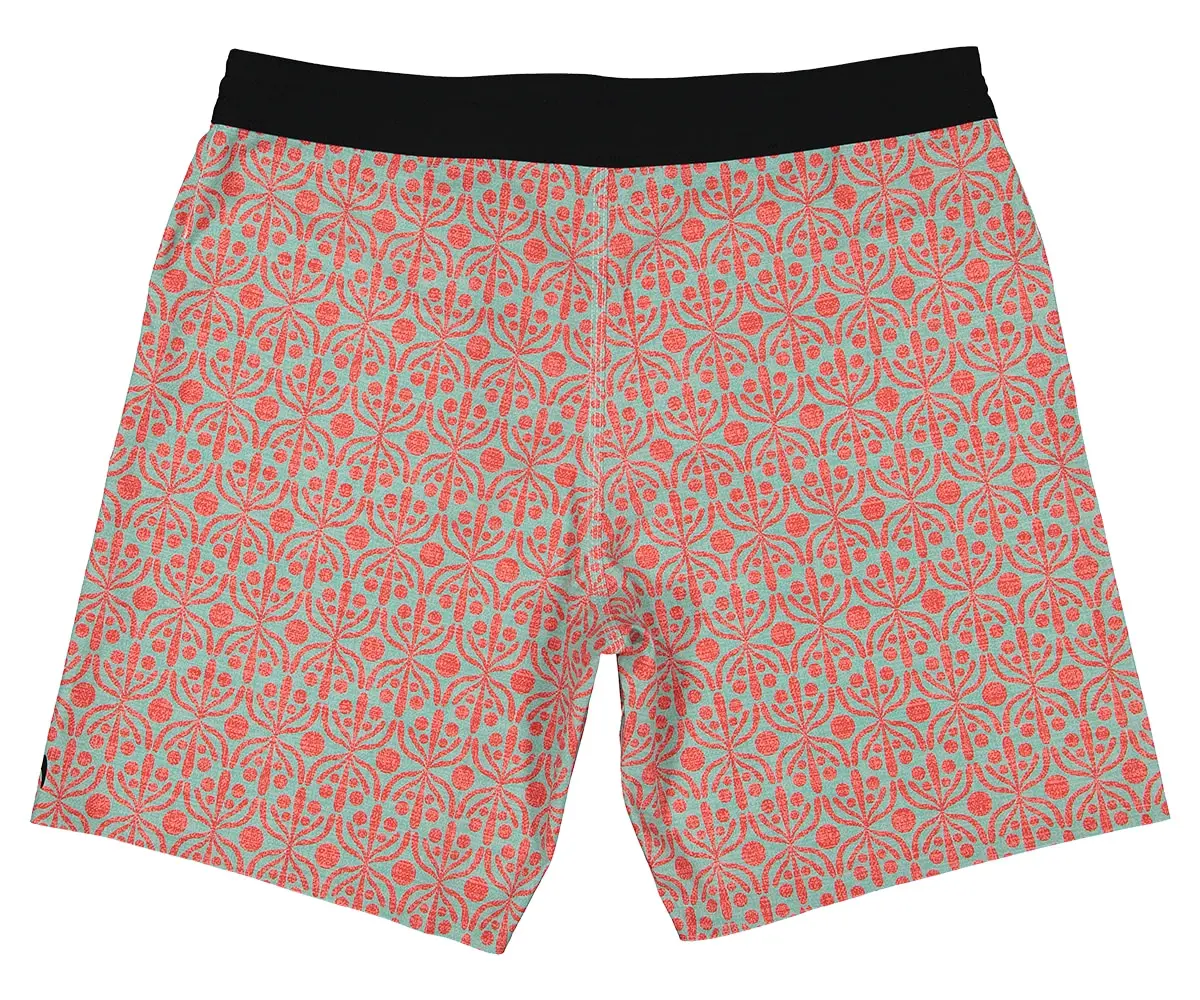 Futah - Flora Aquatic & Red Boardshorts (4)