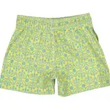 KIDS SWIMSHORTS_FLORA Yellow&Whater_Back_min