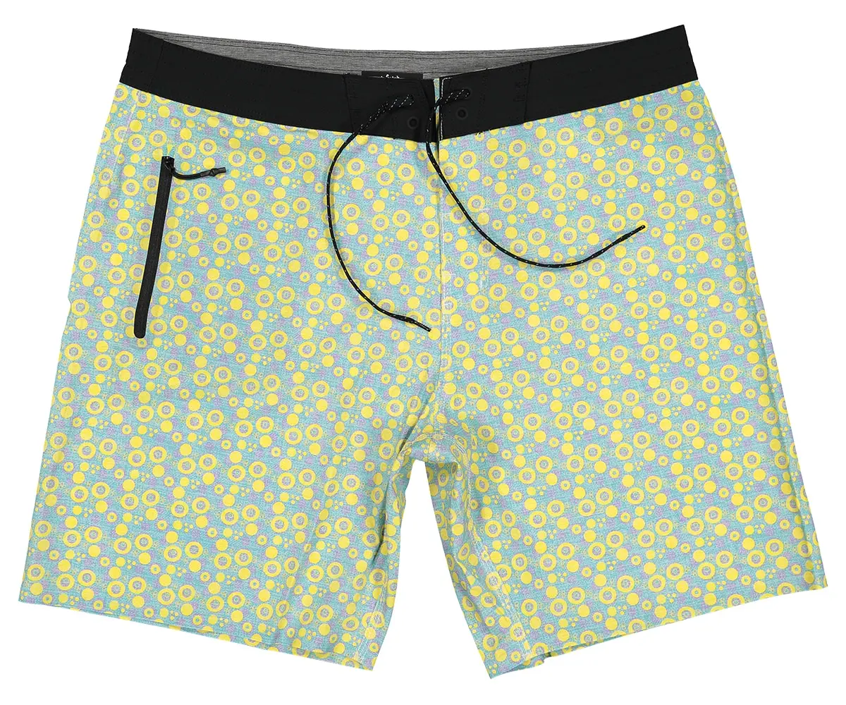 Futah - Vortex Yellow & Water Boardshorts (3)