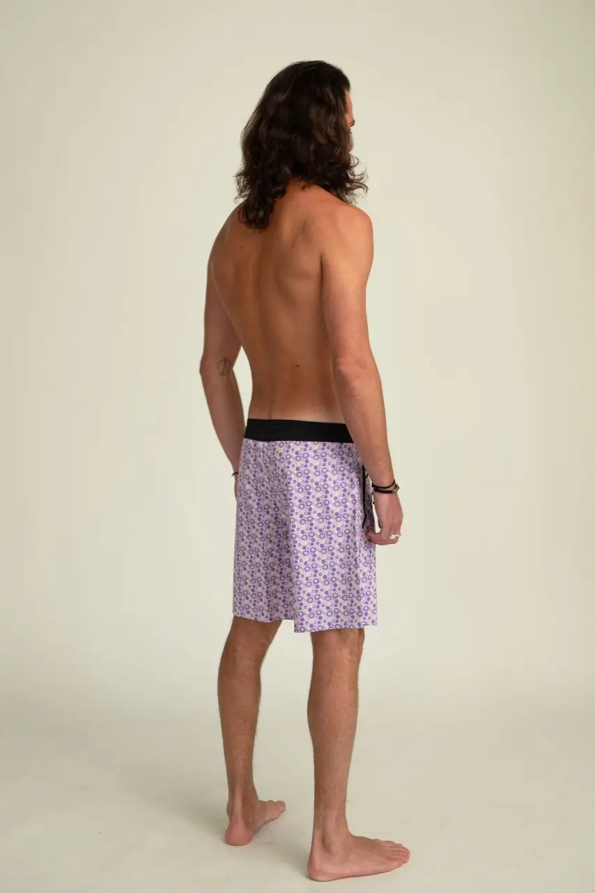 Futah - Vortex Mocha & Violet Boardshorts (2)
