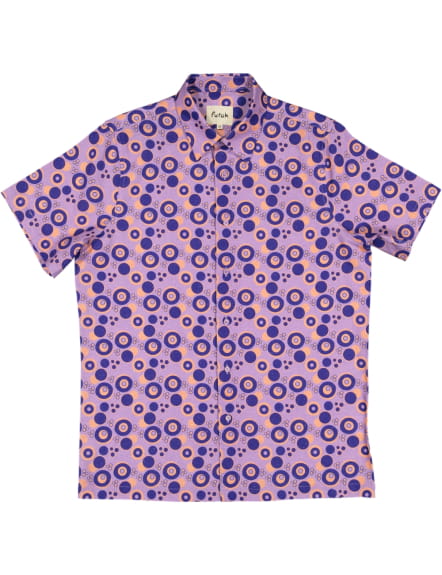 Futah Vortex Violet Purple Shirt