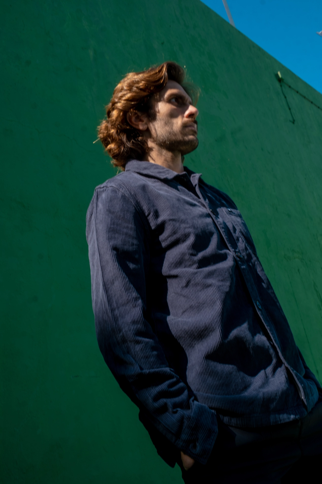 Futah - Corduroy Jacket Blue (1)