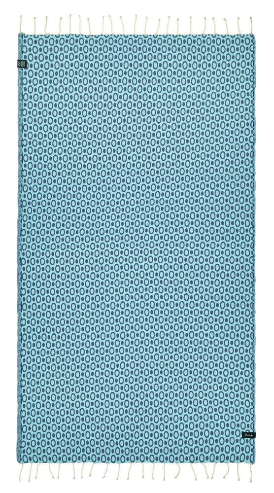 Futah - Pulse Blue Beach Towel (2)