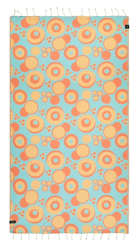 Futah - Vortex Aquatic & Coral Beach Towel (1)