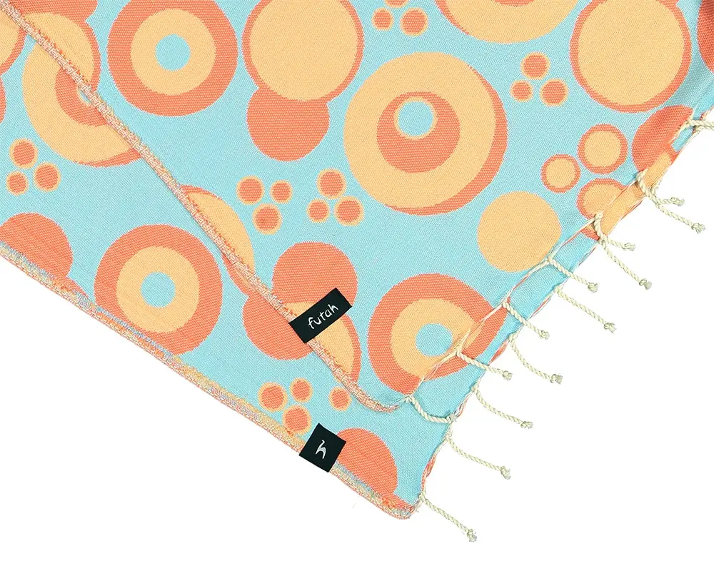 Futah - Vortex Aquatic & Coral Beach Towel (2)