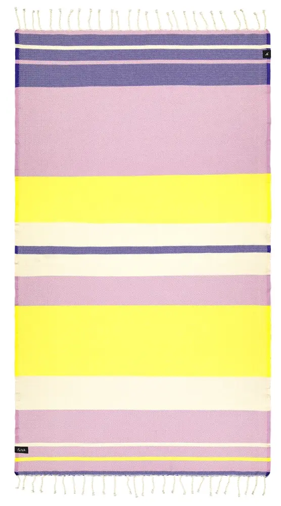 Futah - Papua Violet Beach Towel (1)