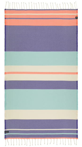 Papua Purple & Water Beach Towel