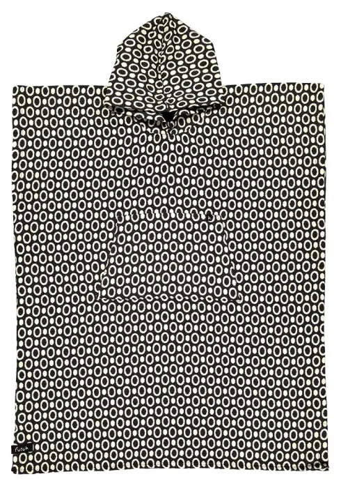 Futah - Pulse Black Adult Poncho (3)