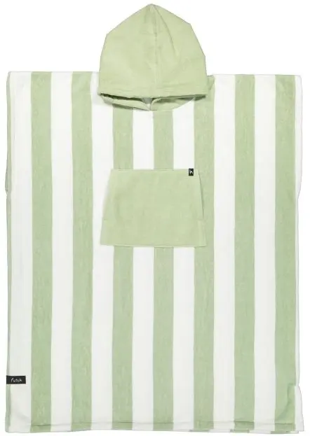 Bedu Green Terry Poncho