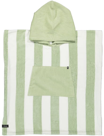 Futah Bedu Green Terry Poncho