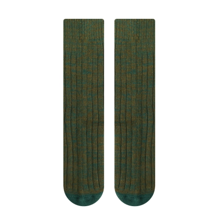 Cashmere & Wool Olive Socks (2)