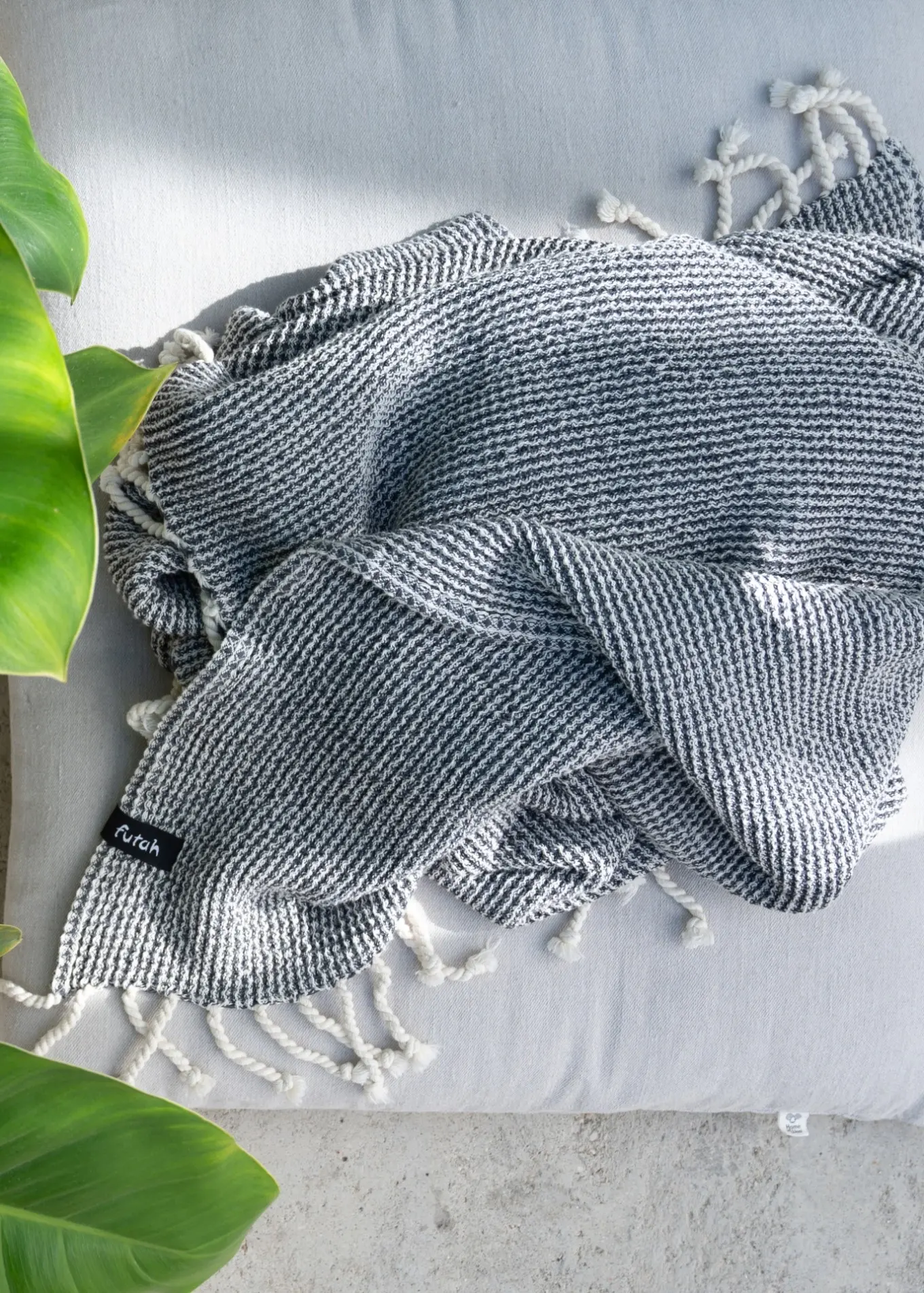Futah - Ericeira Grey Blanket (3)