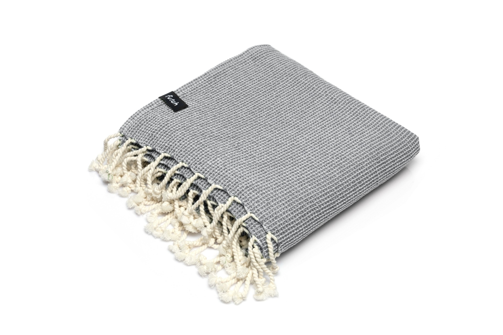 Futah - Ericeira Grey Blanket (1)